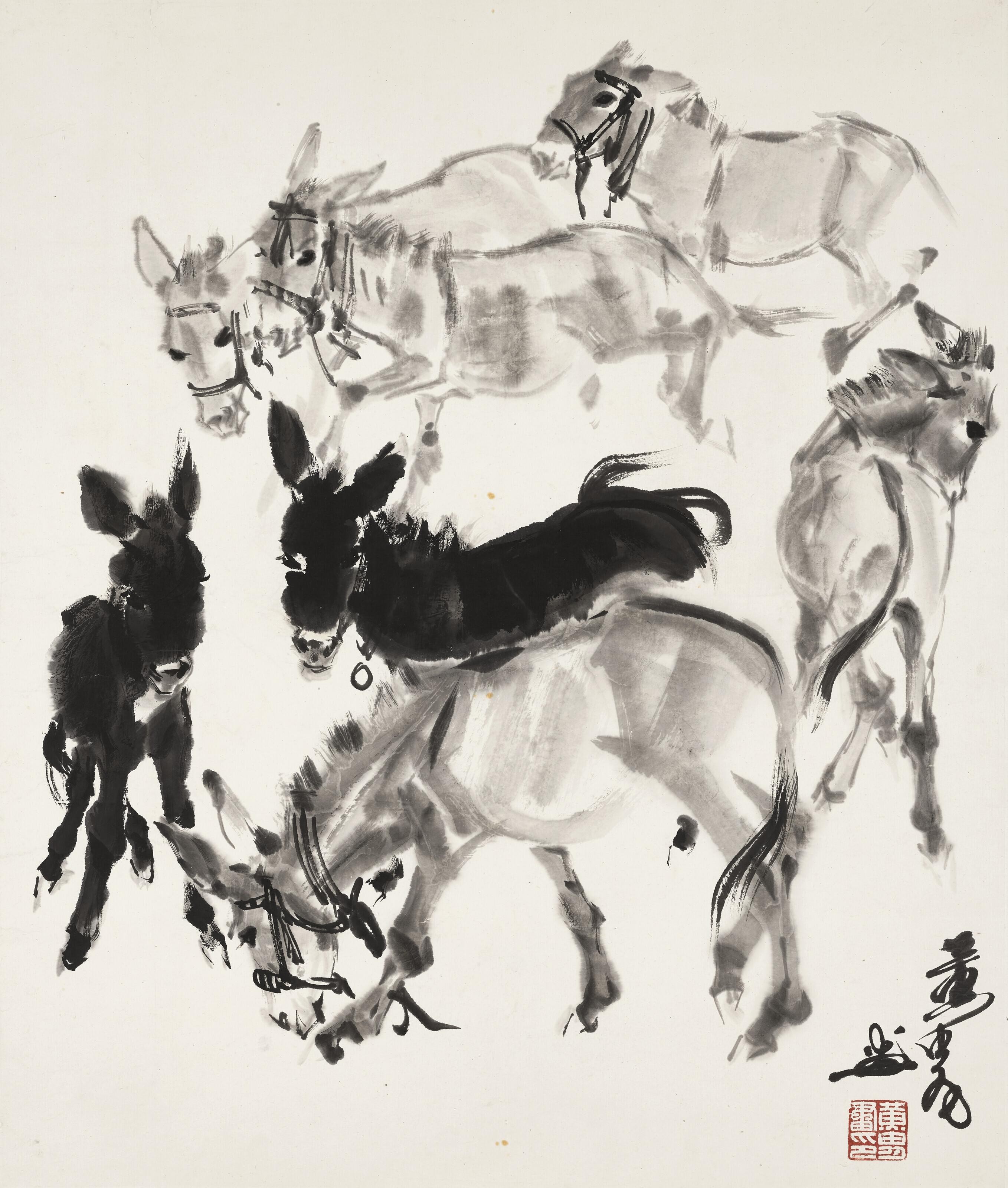 Huang Zhou - Seven Donkeys