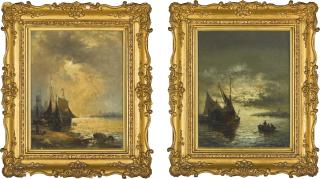 Hubert Anslow Thornley - Coastal Scenes