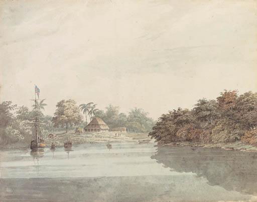 Hubert Cornish - The Governor-General\'s budgerow on the Ganges, Brahmaputra Delta