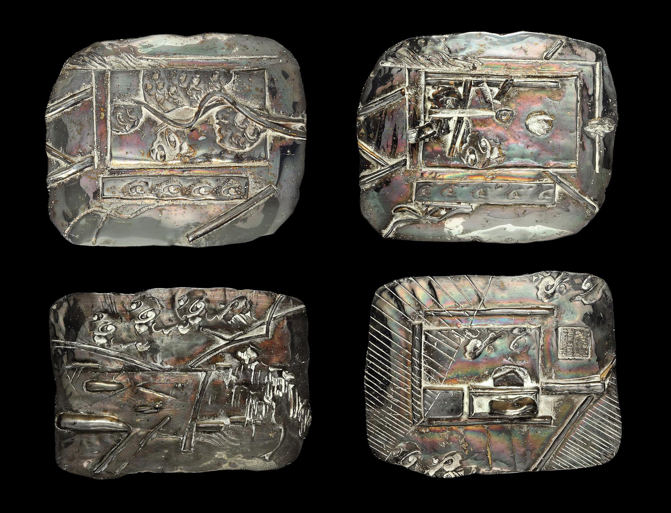 Hubert Dalwood - Desert Rocks and Wind; Byblos; Cities of the Plain; Mexican Site