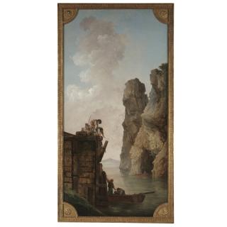 Hubert Robert - La Débarcadère