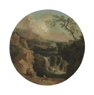 Hubert Robert - The Cascade (Le Torrent)