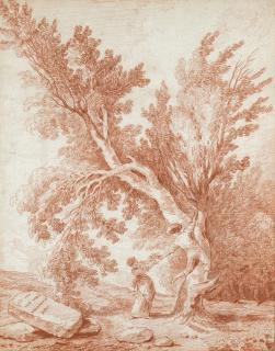 Hubert Robert - The Nest Robbers