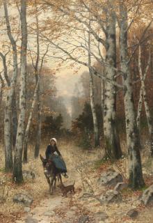 Hubert Salentin - Die einsame Reiterin