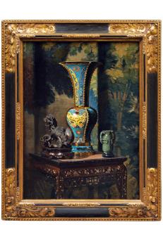 Hubert Vos - Le Cloisonne(Painted In 1923)