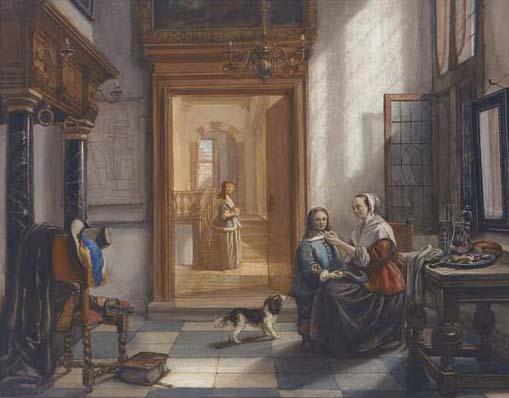 Hubertus Van Hove - Getting dressed