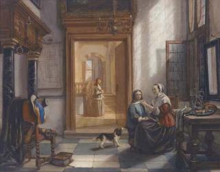 Hubertus Van Hove - Getting dressed