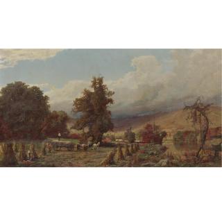 Hugh Bolton Jones - Haying