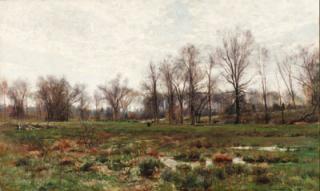 Hugh Bolton Jones - Landscape with Cows