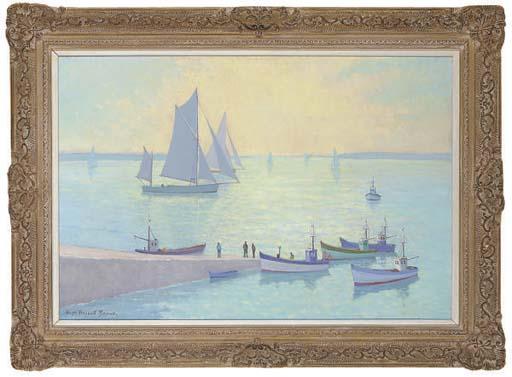 Hugh Boycott-Brown, R.S.M.A. - Misty morning Fouesnant, Brittany