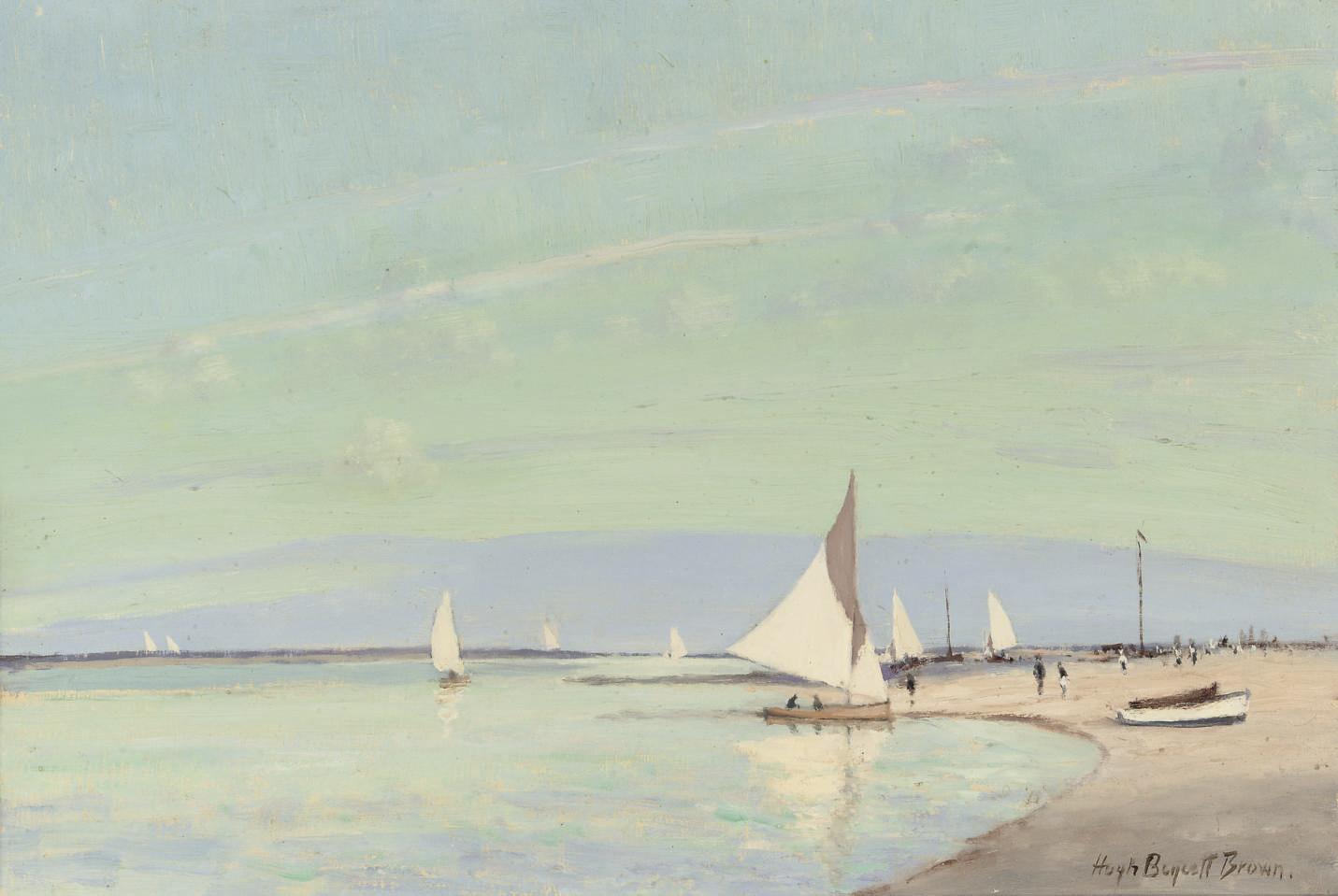 Hugh Boycott Brown - Bright Morning, Blakeney, Norfolk