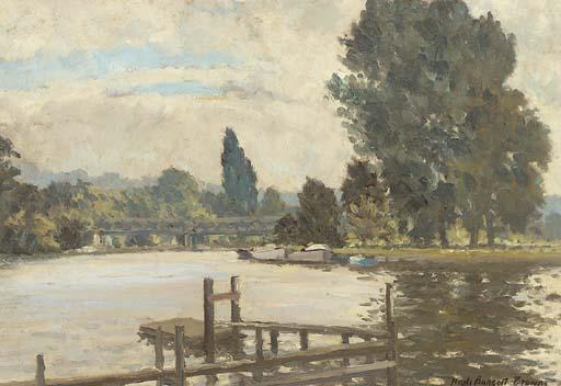 Hugh Boycott-Brown - Jetty on the River
