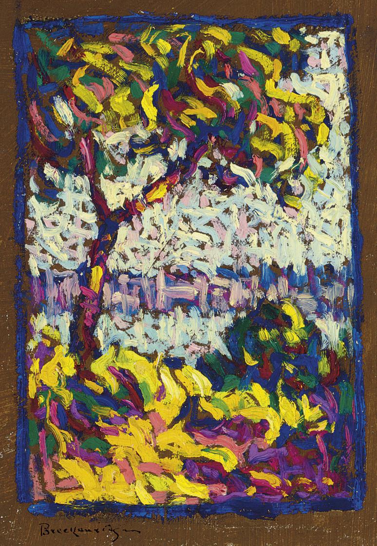 Hugh Henry Breckenridge - Fauvist Landscape