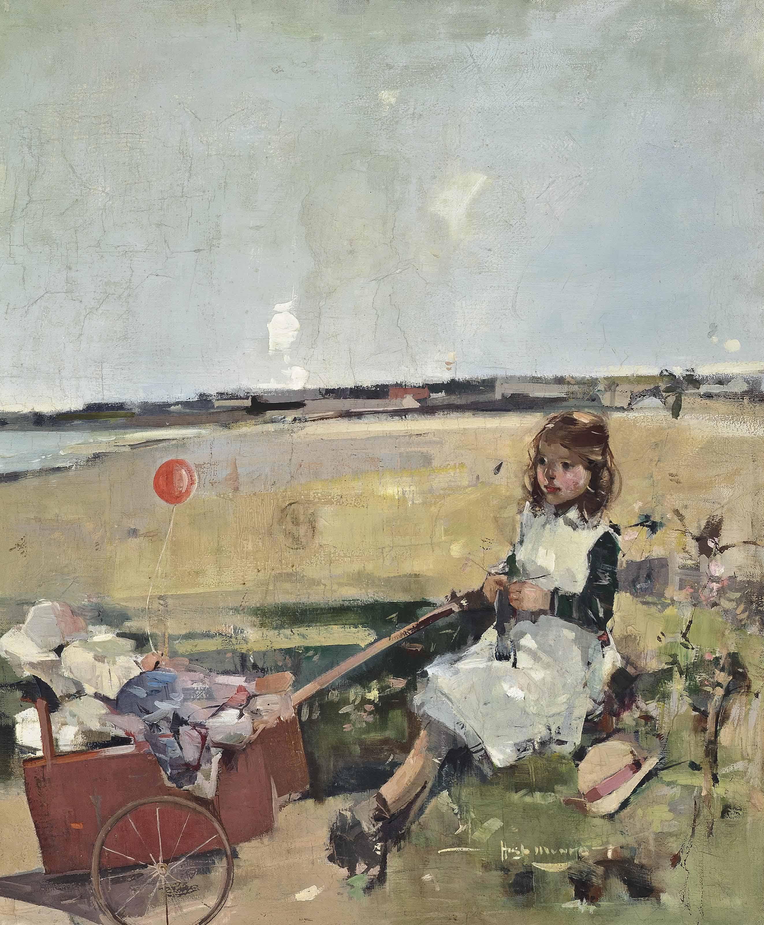 Hugh Monro, R.G.I - The Red Balloon