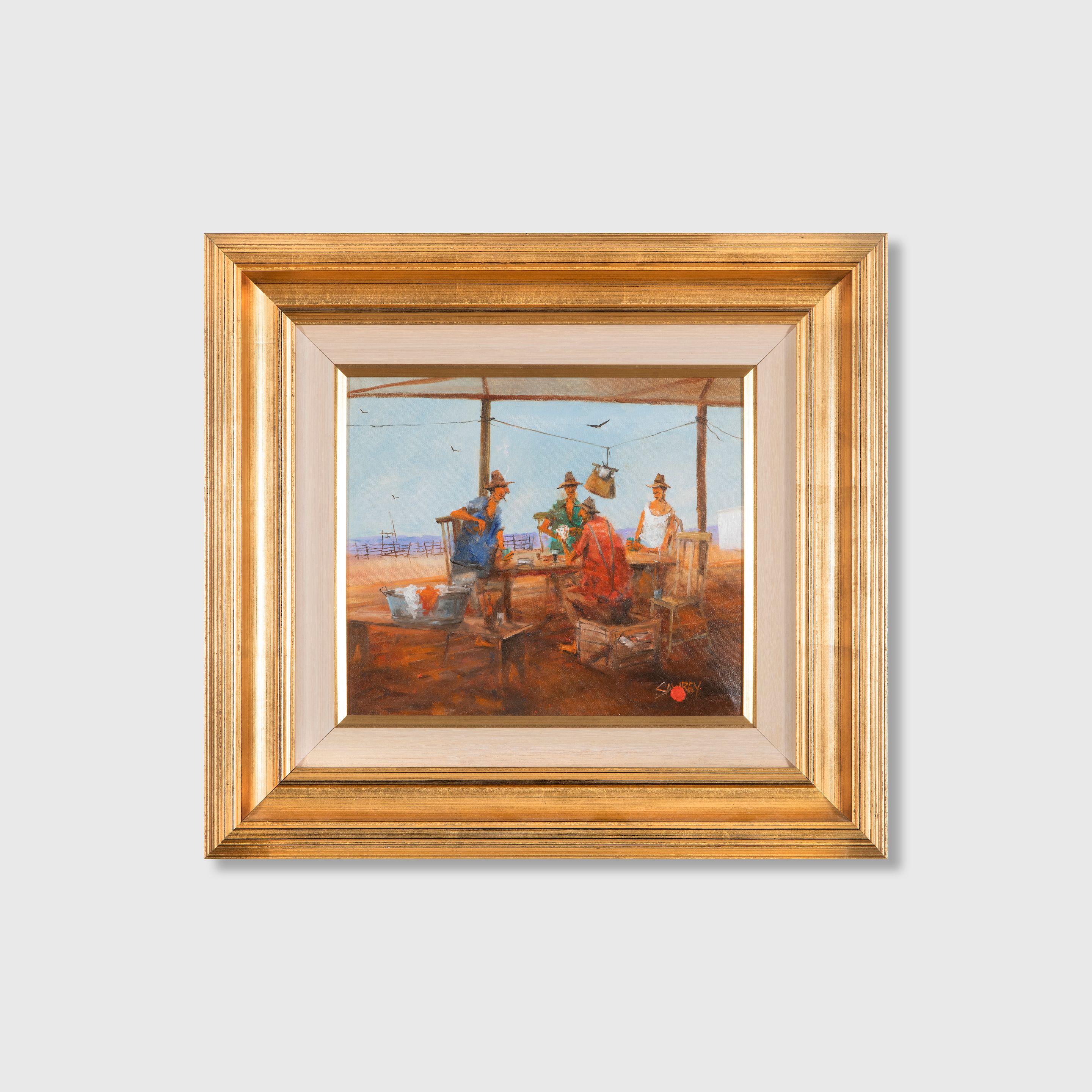 Hugh Sawrey - The Poker Game in the Quarters