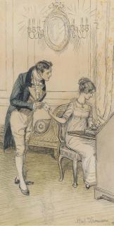 Hugh Thomson, R.I. - A Token of Love