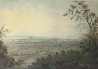 Hugh William Williams - Edinburgh from the Pentland Hills