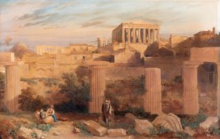 Hugh William Williams - L\'Acropole Athènes