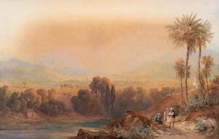 Hugh William Williams - Thèbes en Béotie, Grèce