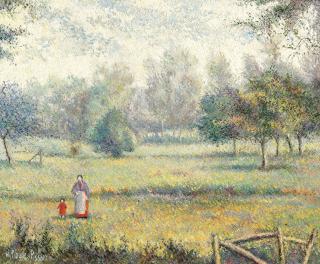 Hughes Claude Pissarro - Chemin de Placy