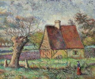 Hughes Claude Pissarro - Le pressoir de cingal