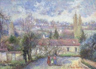 Hughes Claude Pissarro - Route de Villers-en-Arthies