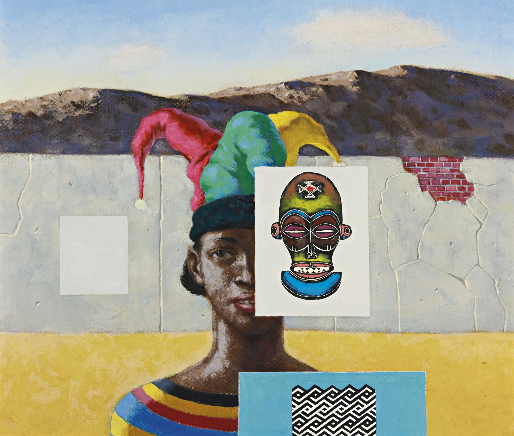 Hughie Lee-Smith - African Mask