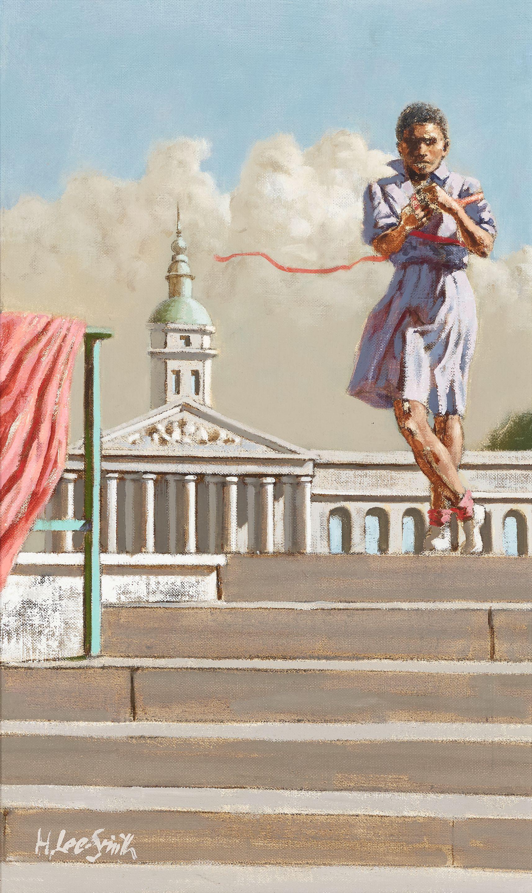 Hughie Lee-Smith - Girl in Lavender