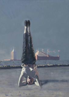 Hughie Lee-Smith - Study for \'Man Standing on His Head\'