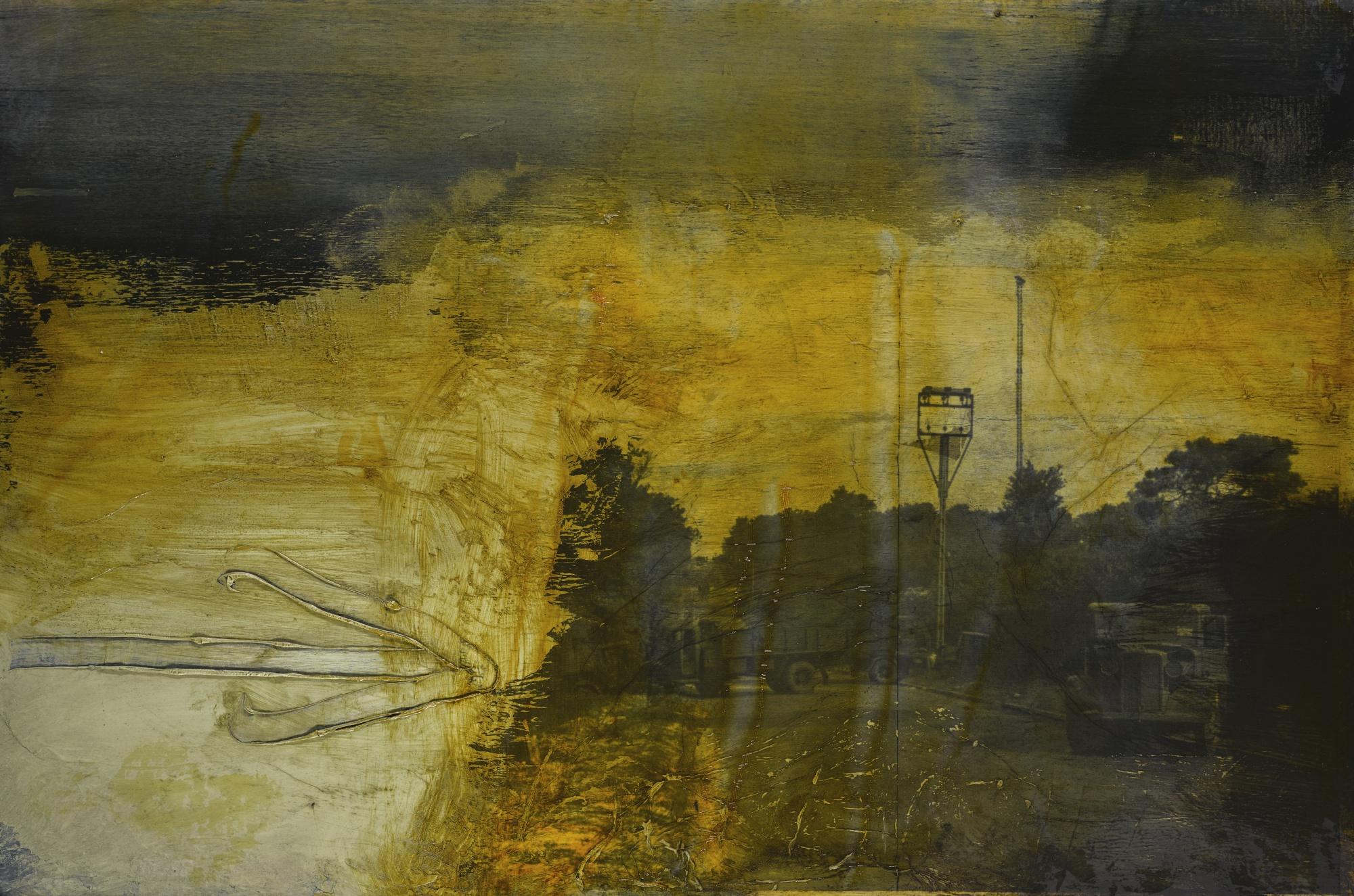 Hughie O\'Donoghue - Cherbourg (Study) No. Ii