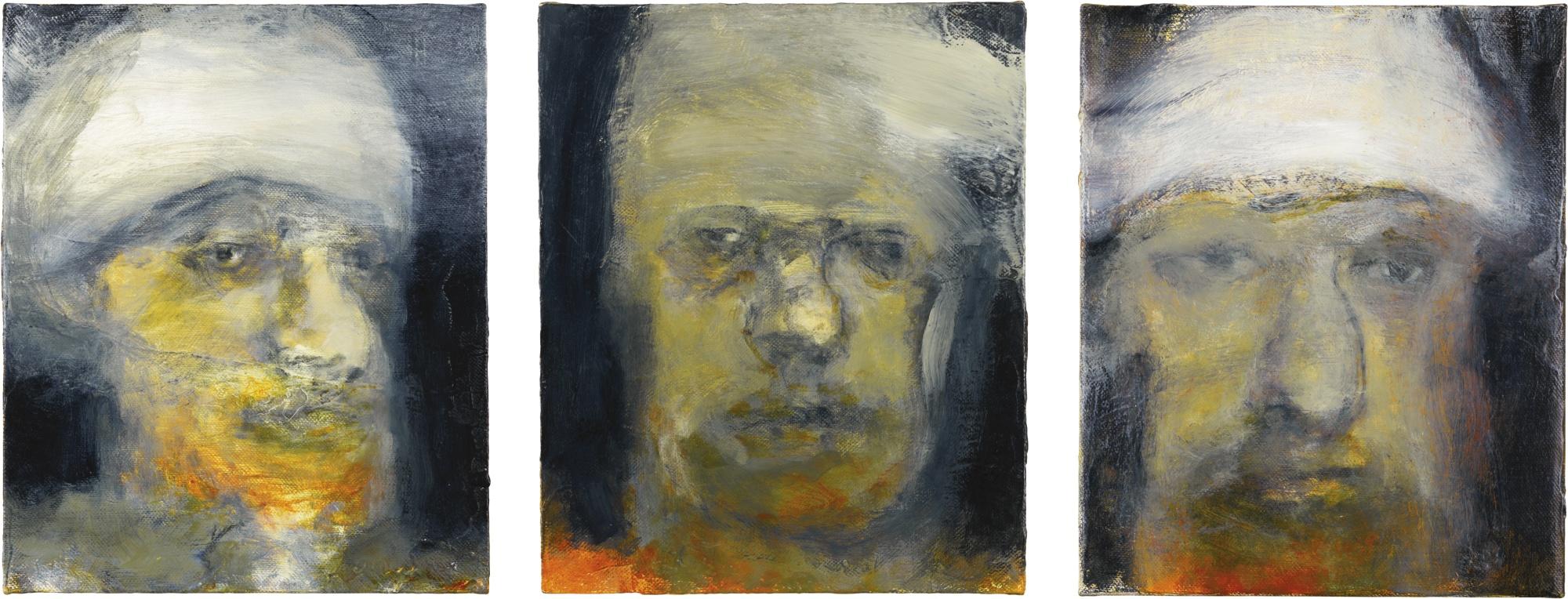 Hughie O\'Donoghue - Man With A Bandaged Head