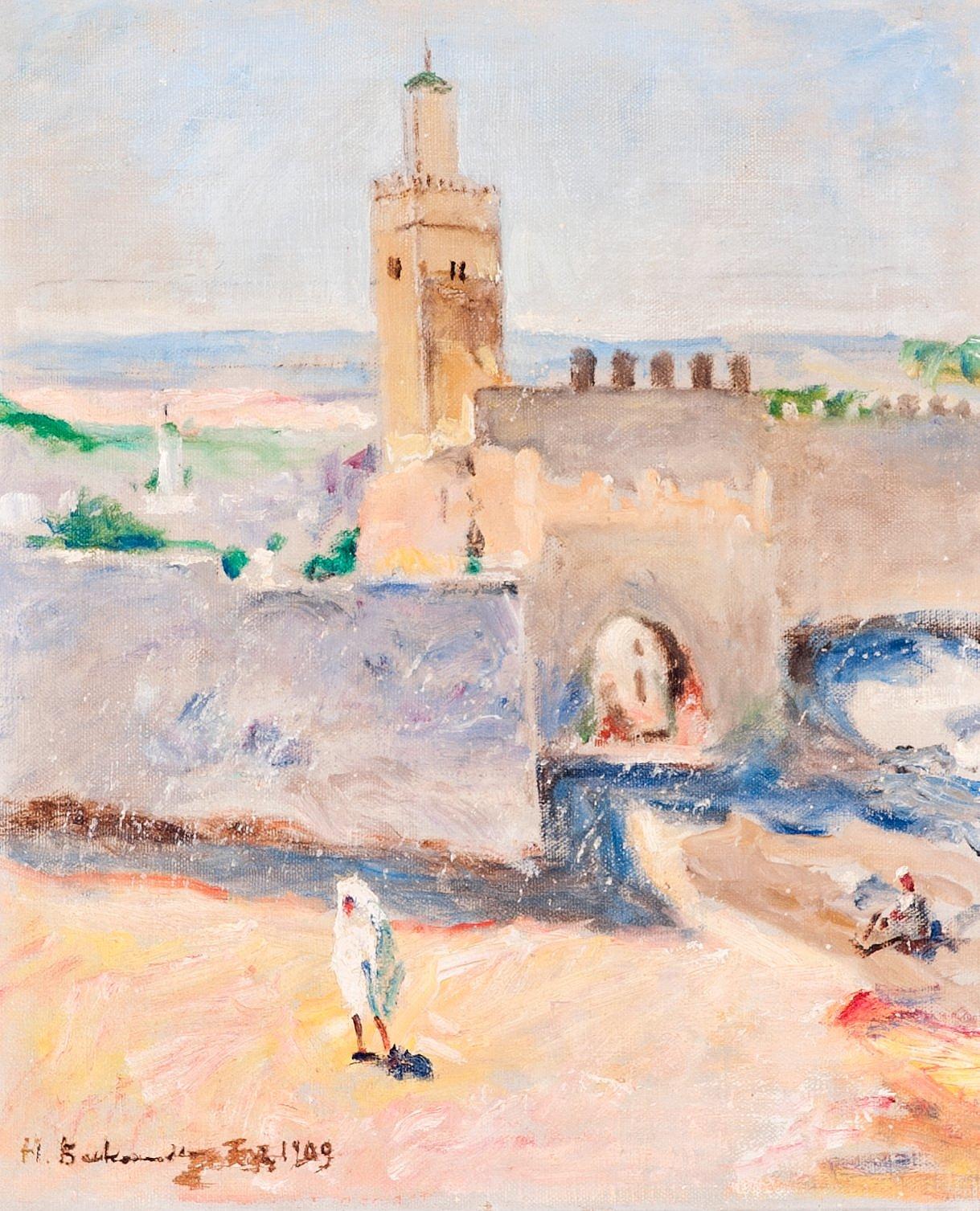 Hugo Backmansson - From Tangier.