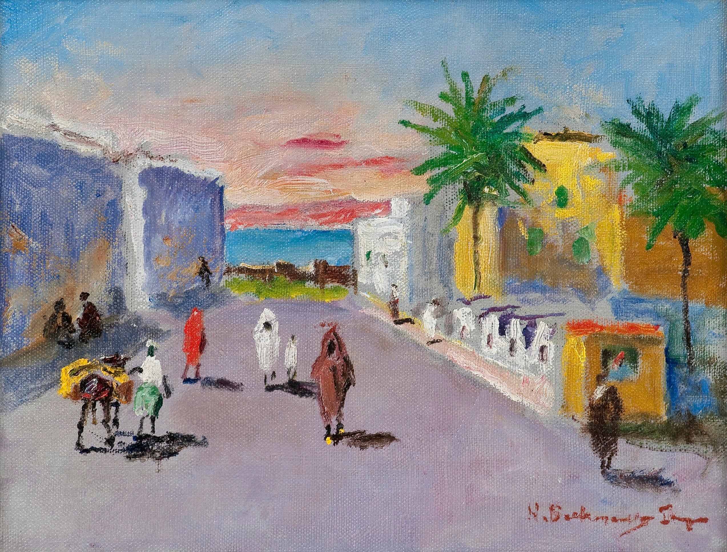 Hugo Backmansson - Motif From Tanger.