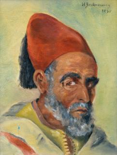 Hugo Backmansson - Portrait Of A Man.