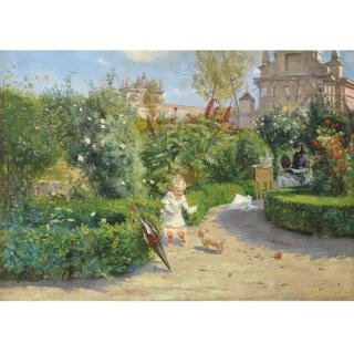 Hugo Birger - Swedish The Murillo Gardens, Seville
