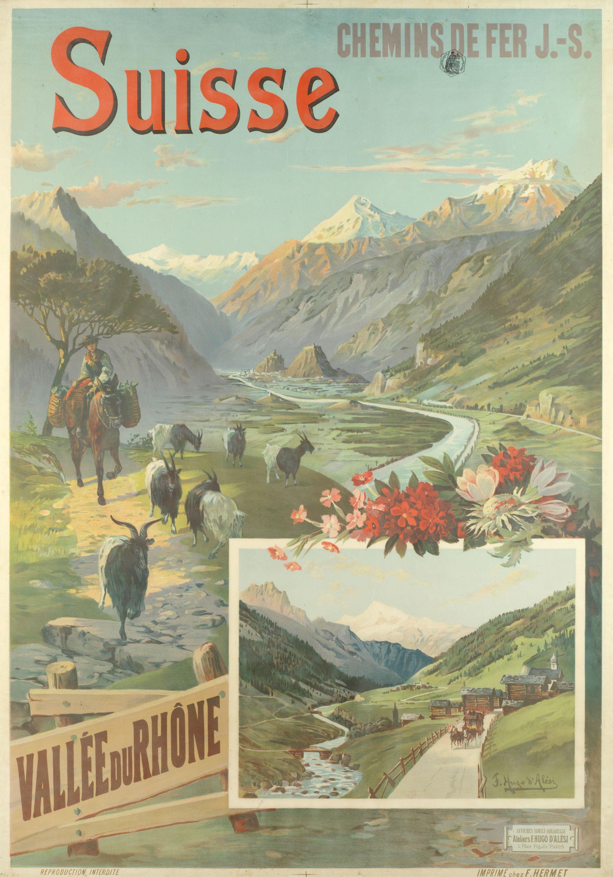 Hugo D\'Alesi, F - Suisse, Vallee Du Rhone