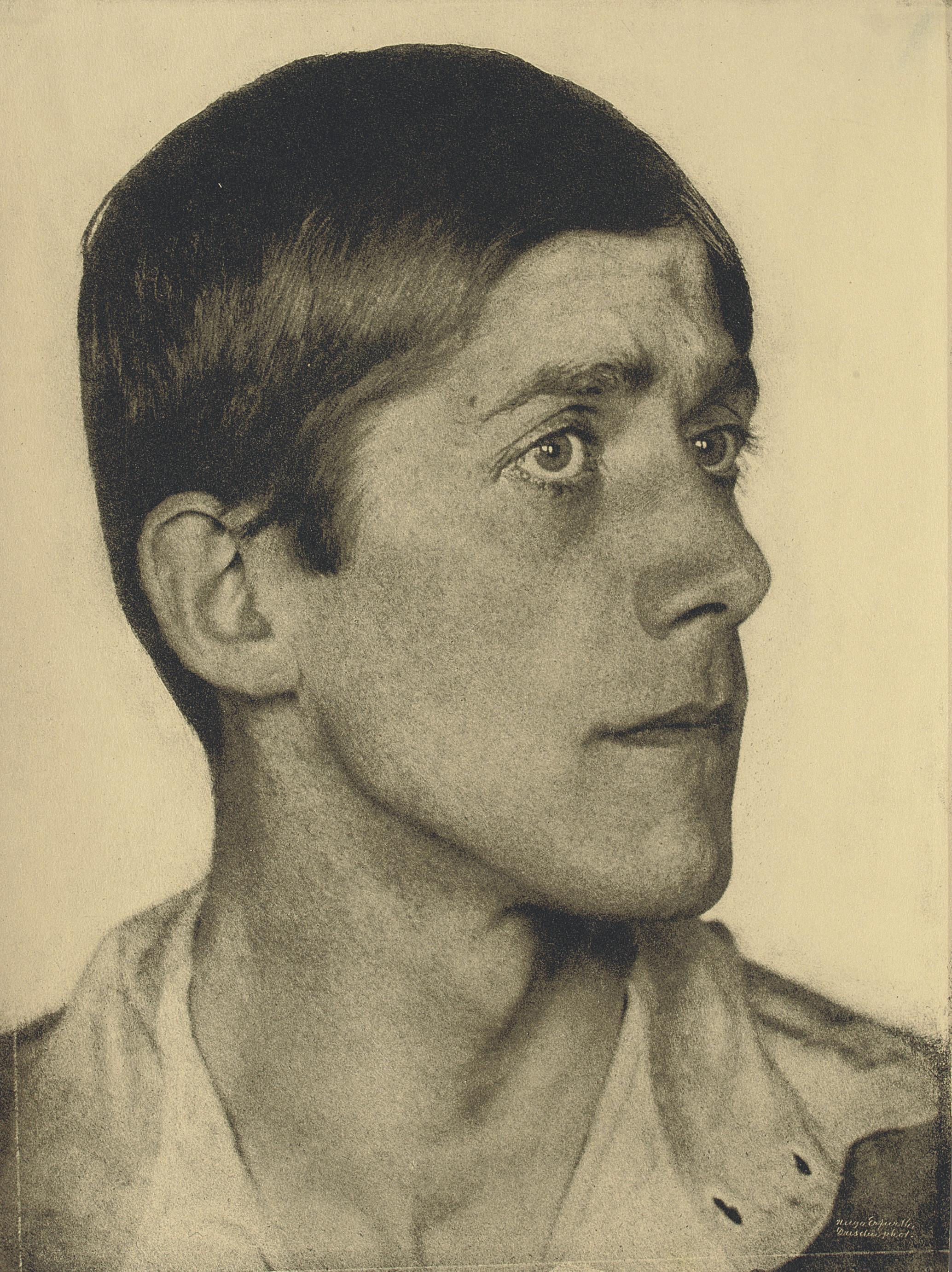 Hugo Erfurth - Oskar Kokoschka, 1920