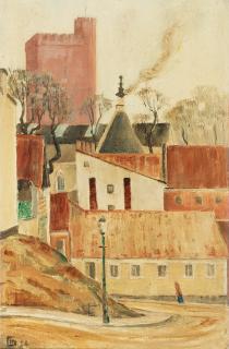 Hugo Gehlin - Motif from Helsingborg, Sweden