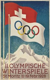 Hugo Laubi - Ii. Olympische Winterspiele, St. Moritz