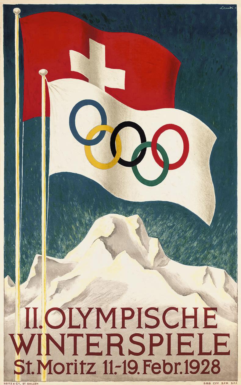 Hugo Laubi - Ii. Olympische Winterspiele, St. Moritz