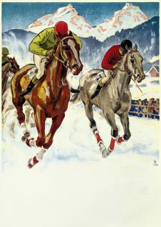 Hugo Laubi - St. Moritz (Before Text)