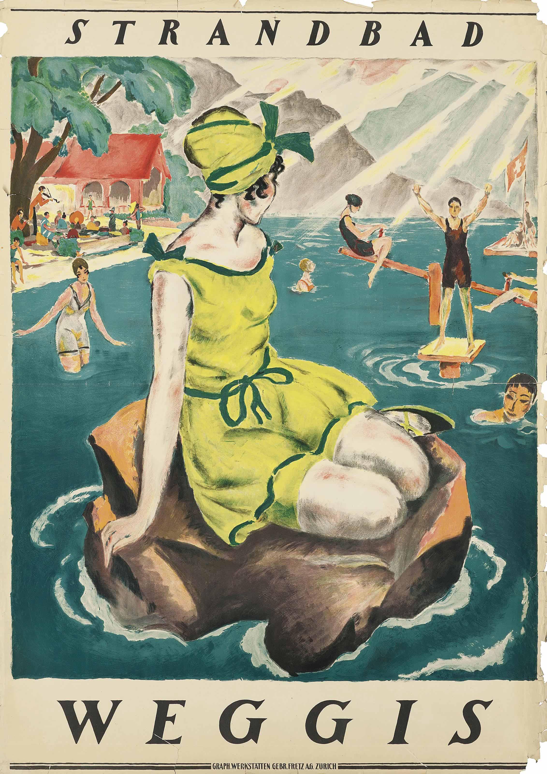 Hugo Laubi - Strandbad, Weggis