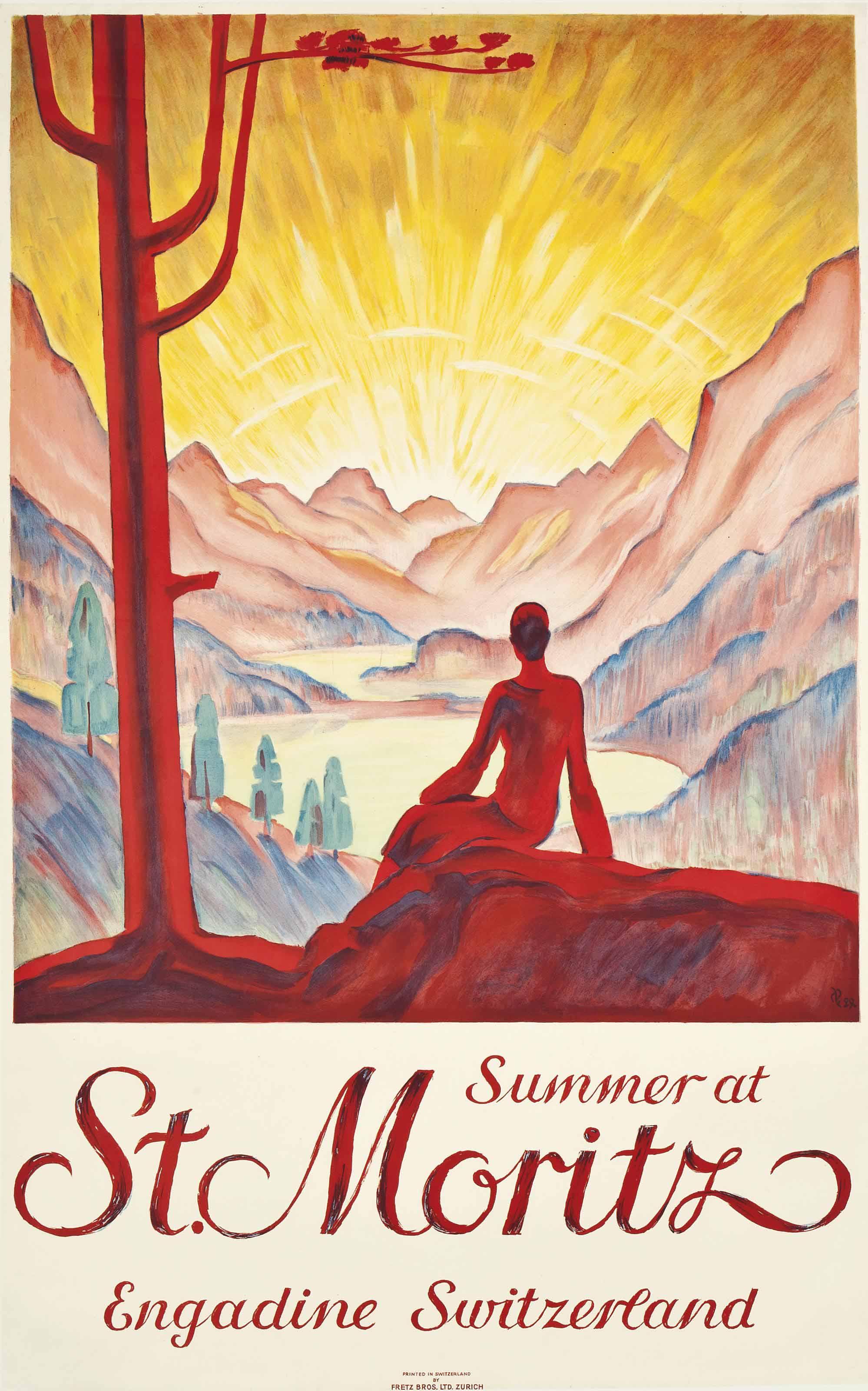 Hugo Laubi - Summer At St. Moritz