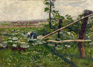 Hugo Mühlig - Bei der Ernte