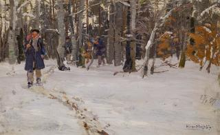 Hugo Mühlig - Jagdgehilfen im Grafenberger Wald.