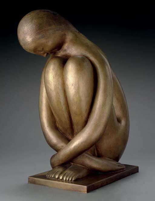 Hugo Robus - Woman Meditating