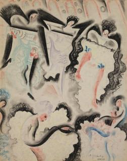 Hugó Scheiber - Can Can Dancers