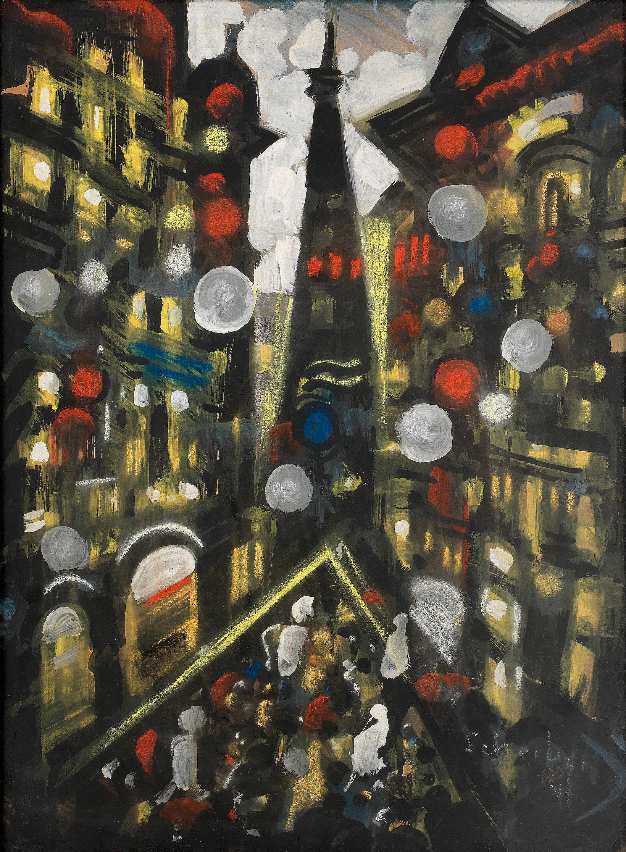 Hugó Scheiber - City lights