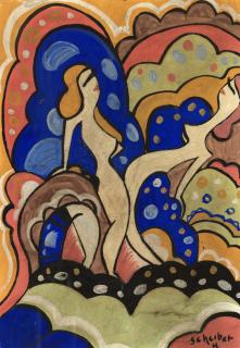 Hugo Scheiber - Två kvinnor