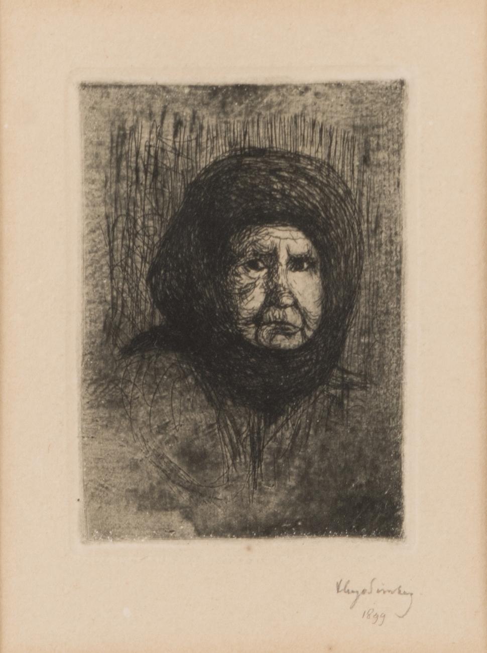 Hugo Simberg - Broom Maker I.